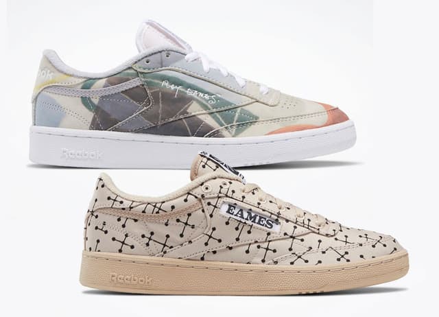 Eames x Reebok Club C “Dot Pattern” release photo