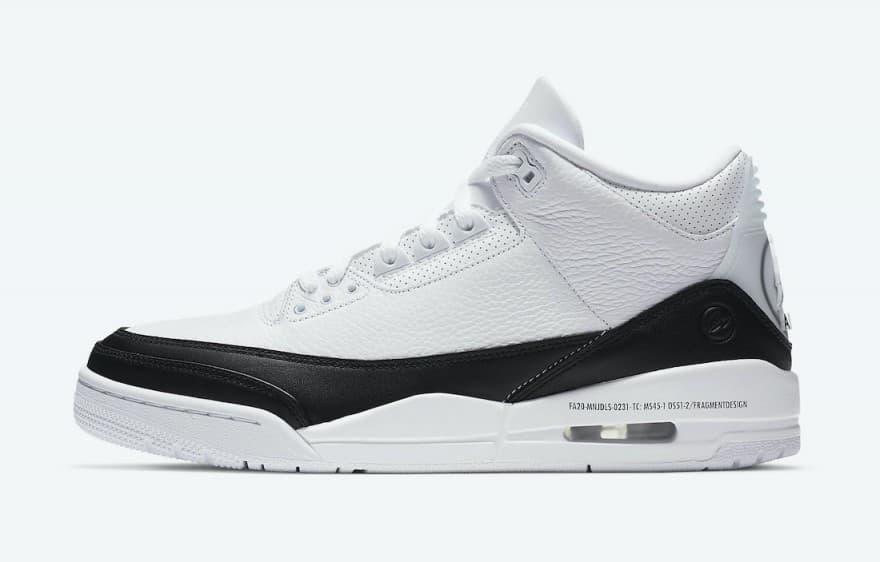 Fragment x Air Jordan 3 release photo 1