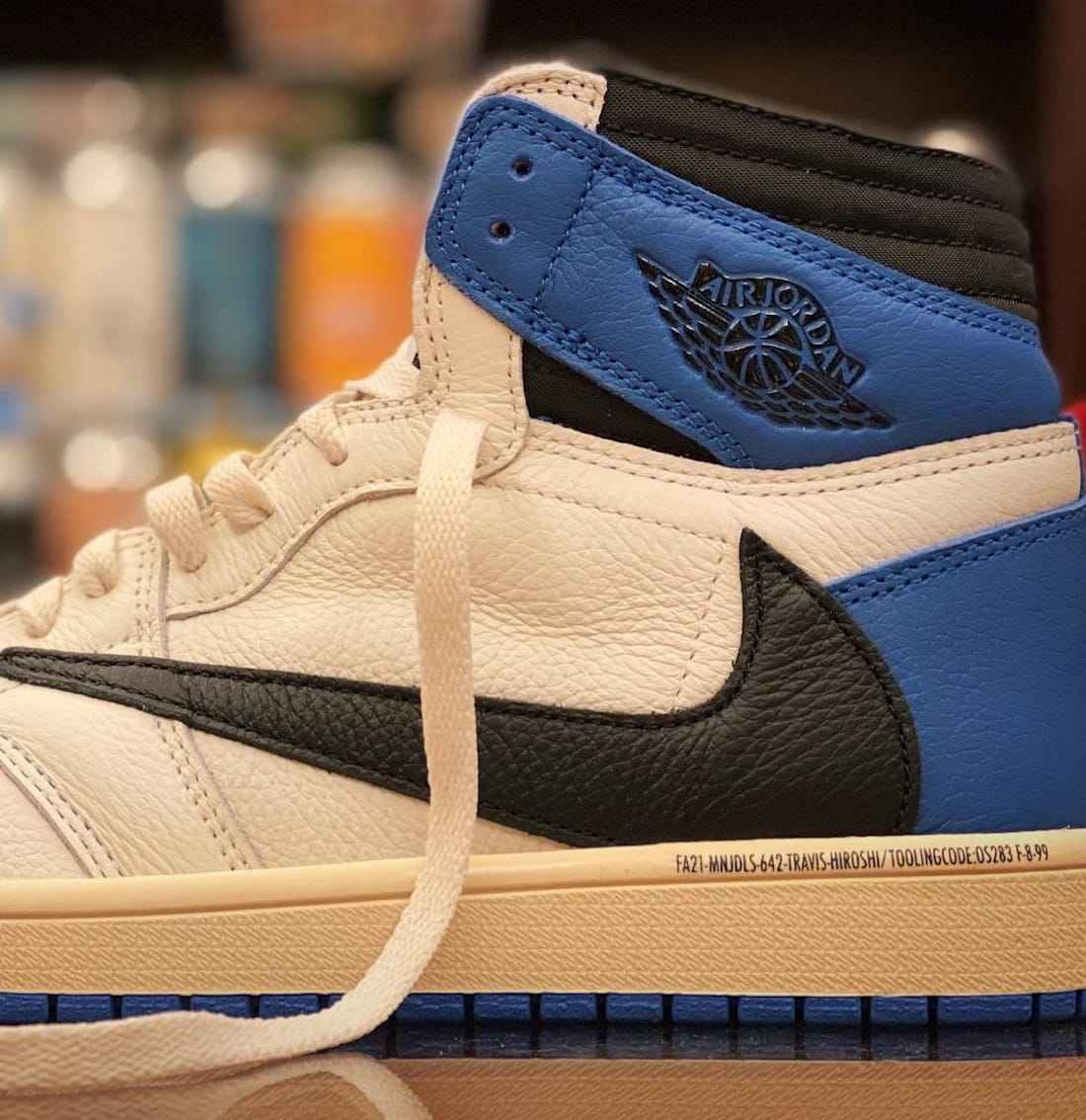 Travis Scott x Fragment x Air Jordan 1 High OG release photo 53