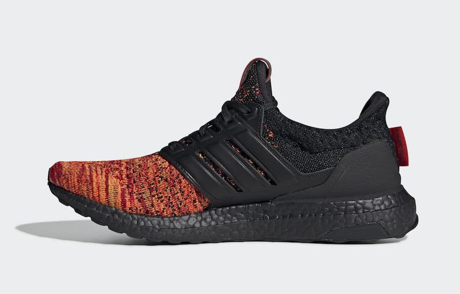 Game of Thrones x adidas Ultra Boost “House Targaryen Dragons” release photo 2