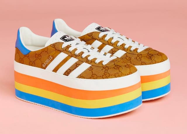 Gucci x adidas GG Gazelle adidas release photo