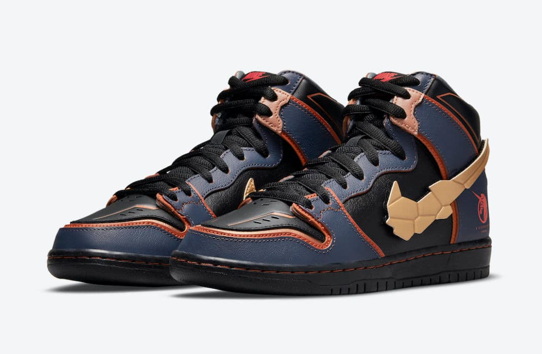 Gundam x Nike SB Dunk High “Unicorn” release photo 1