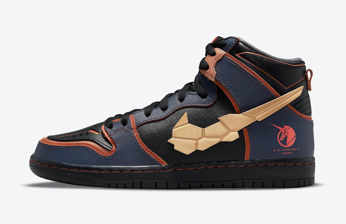 Gundam x Nike SB Dunk High “Unicorn” release photo 4