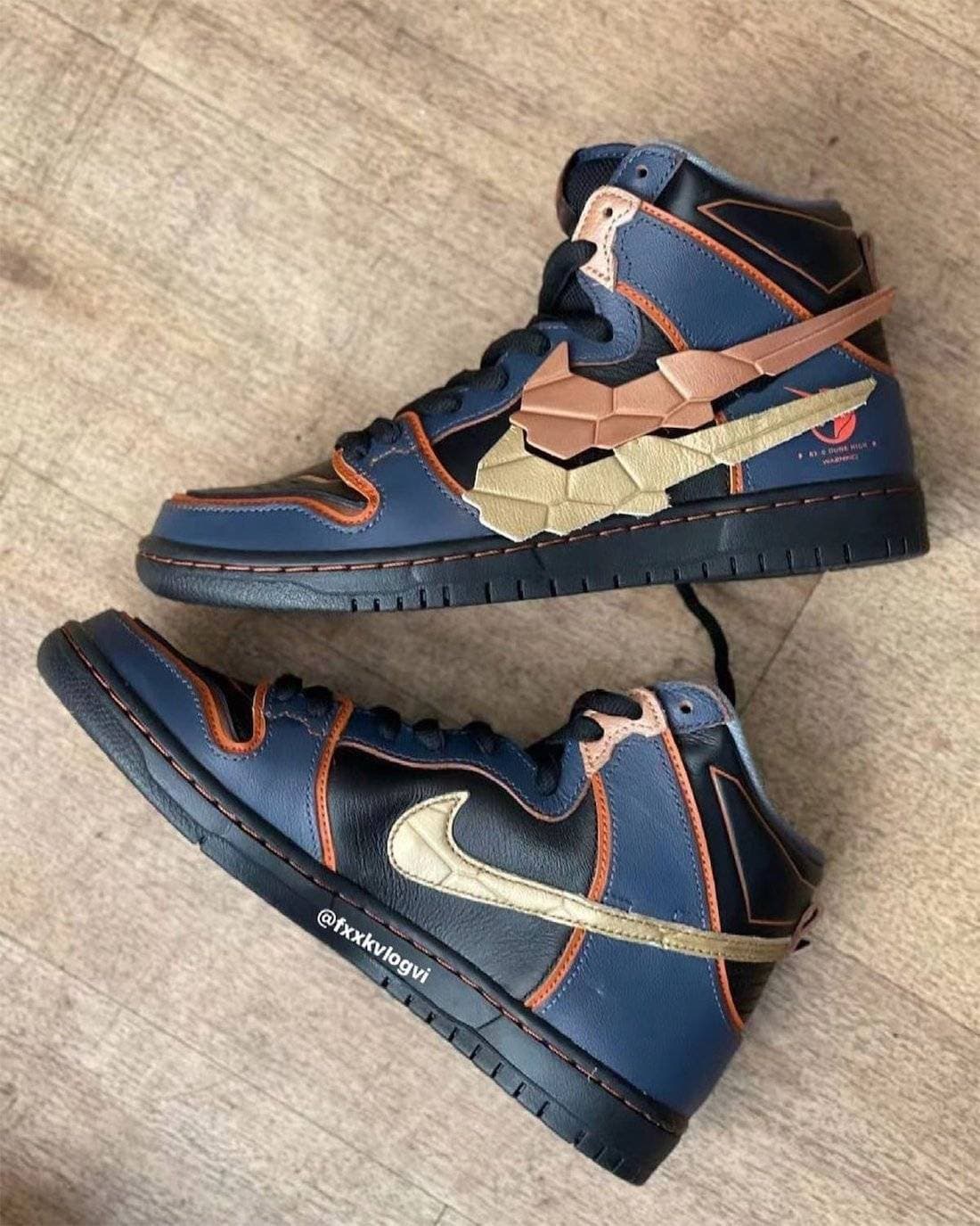 Gundam x Nike SB Dunk High “Unicorn” release photo 56