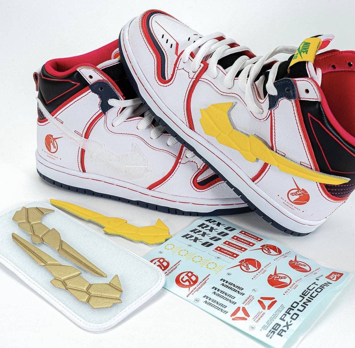 Gundam x Nike SB Dunk High “Unicorn” release photo 48