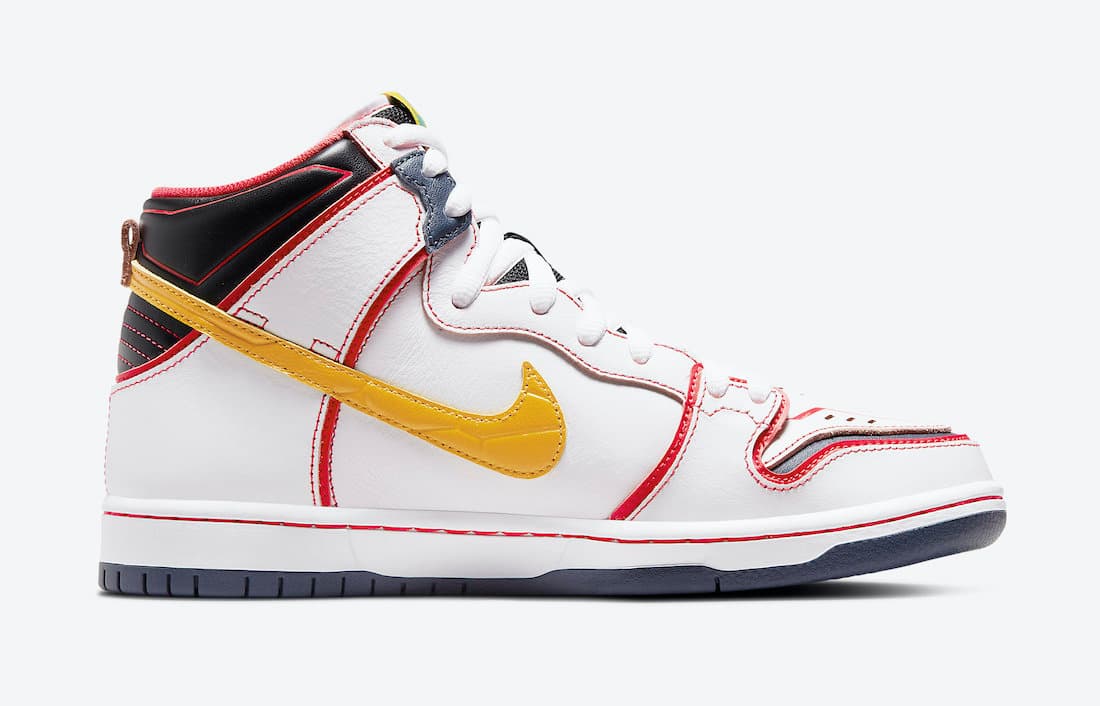 Gundam x Nike SB Dunk High “Unicorn” release photo 18
