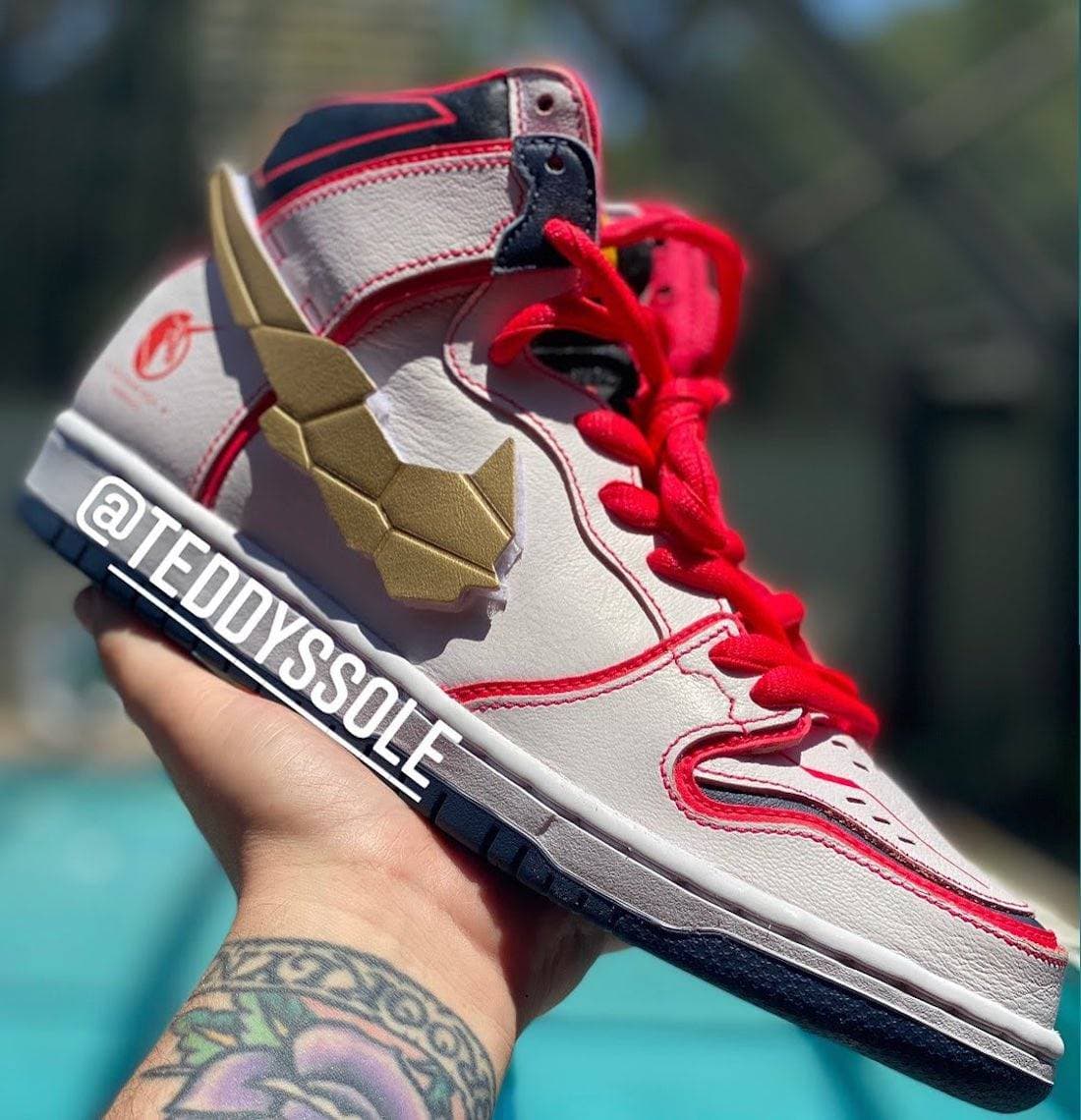 Gundam x Nike SB Dunk High “Unicorn” release photo 61