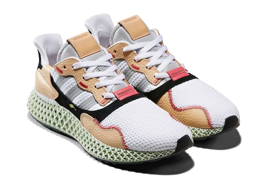 Hender Scheme x adidas ZX 4000 4D release photo 1