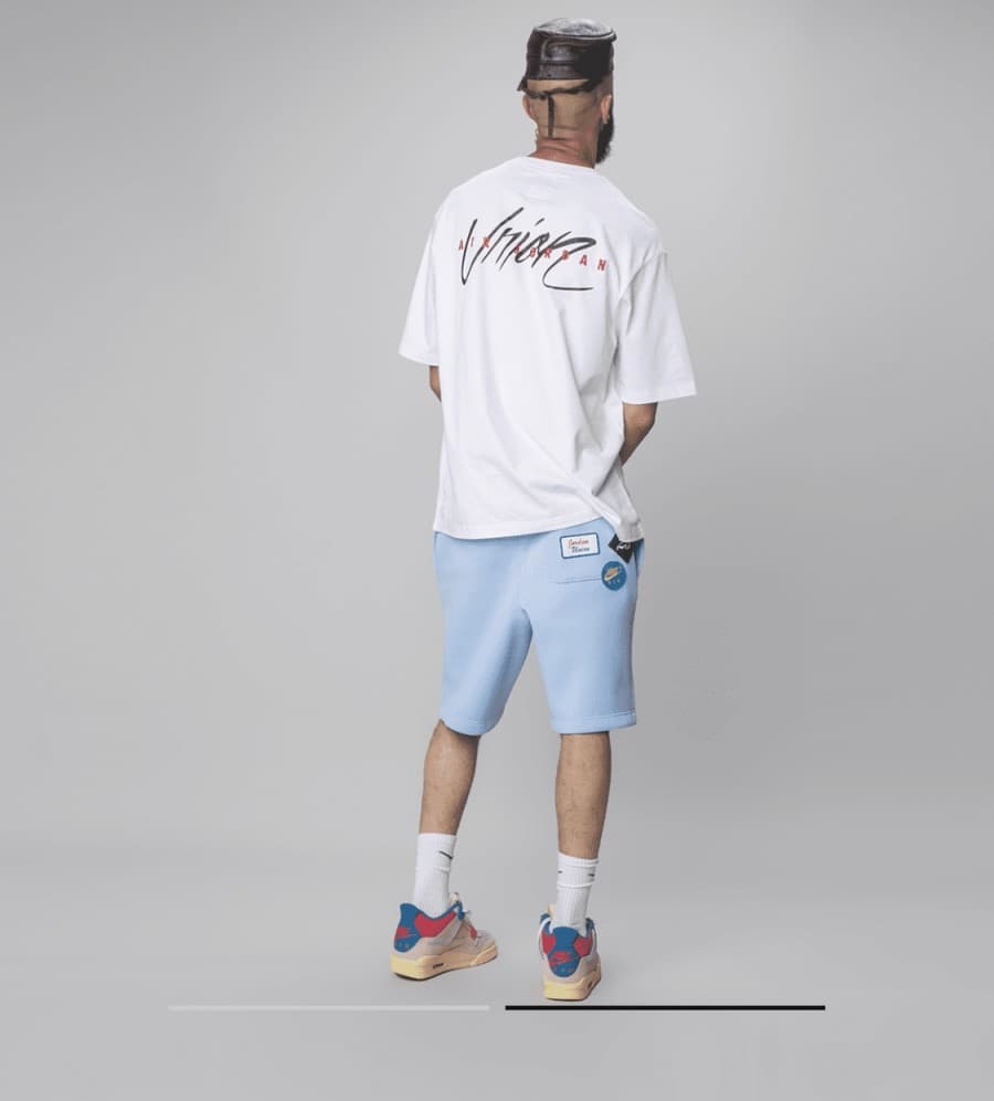 Jordan X Union LA | Dunk Short Sleeved Tee release photo 2