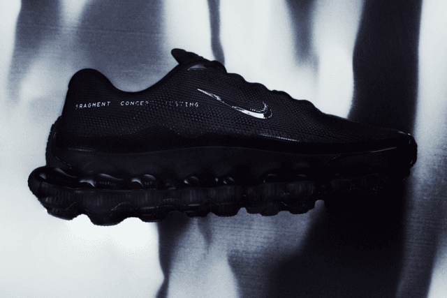 fragment x Nike Air Liquid Max "Black" Nike release photo