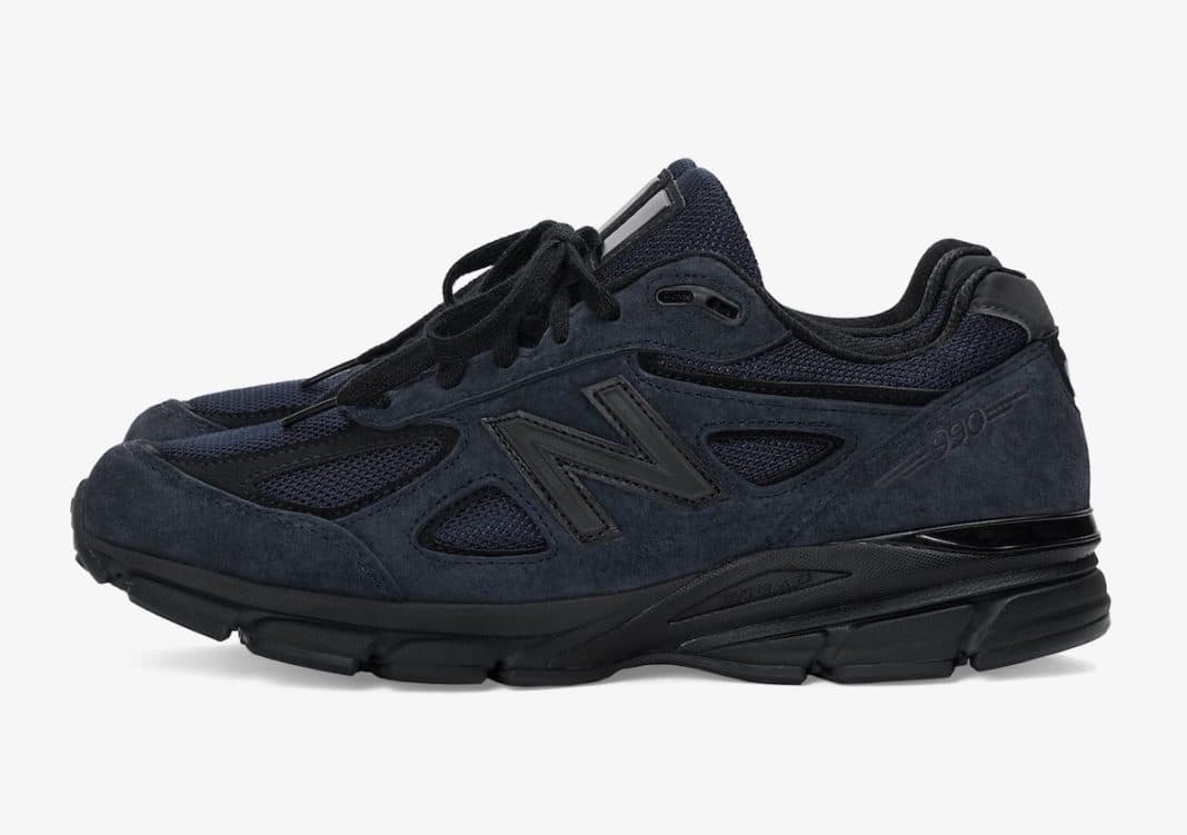 JJJJound x New Balance 990v4 “Navy” release photo 1