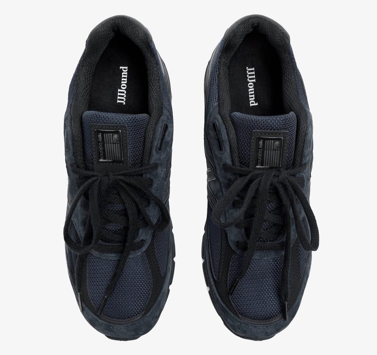 JJJJound x New Balance 990v4 “Navy” release photo 4