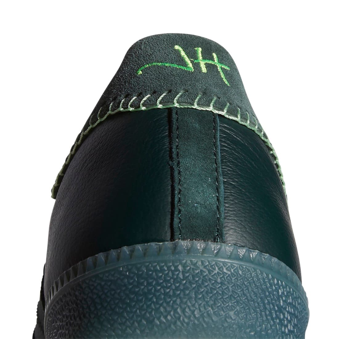Jonah Hill x adidas Samba “Mineral Green” release photo 4