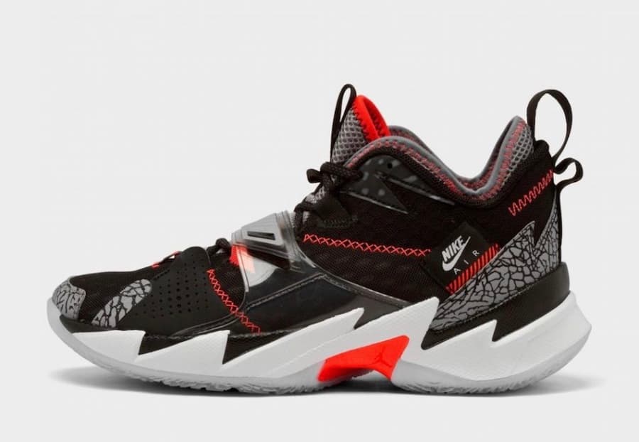Jordan Why Not Zer0.3 “Black Cement” release photo 1