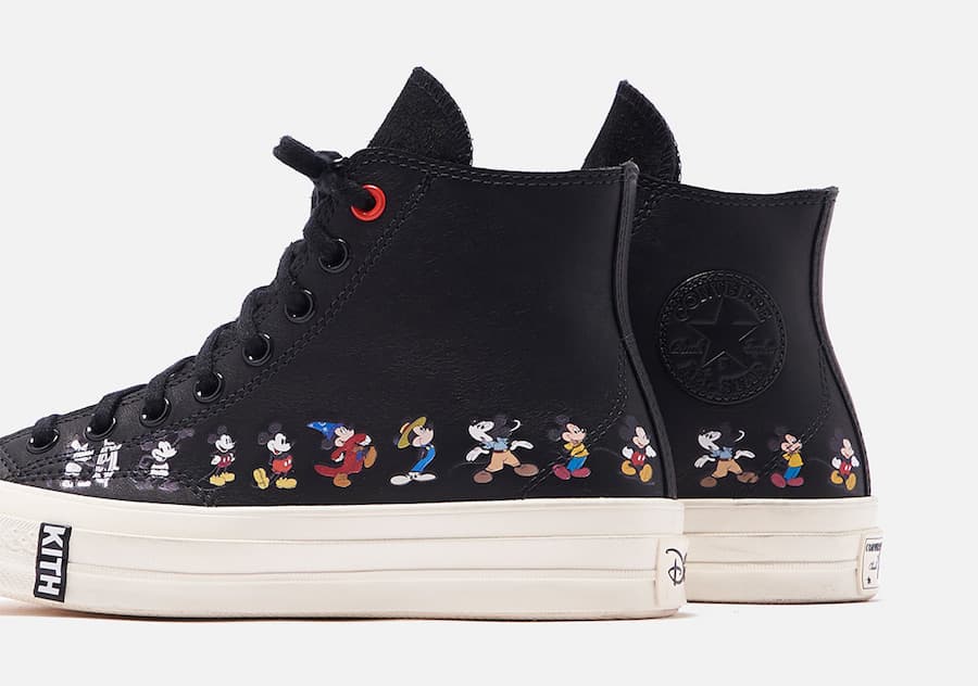 Kith x Disney x Converse Chuck 70 Collection release photo