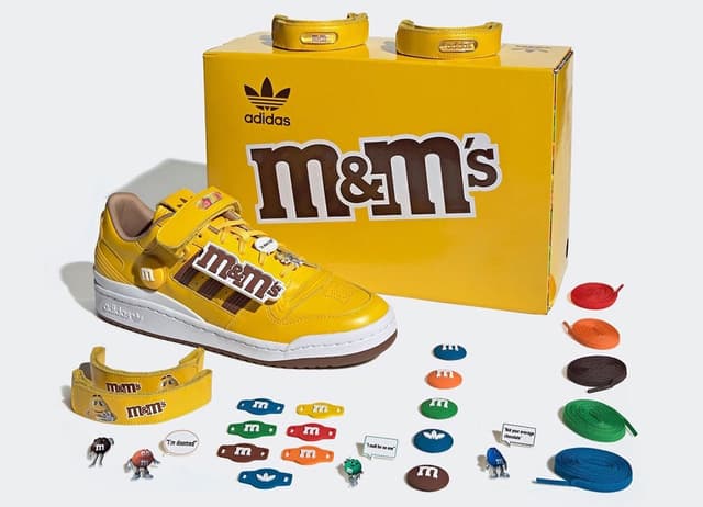 M&M’s x adidas Forum Low 84 adidas release photo