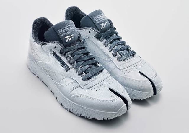 Maison Margiela x Reebok Classic Leather Tabi release photo