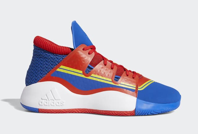 Marvel x adidas Pro Vision “Captain Marvel” adidas release photo