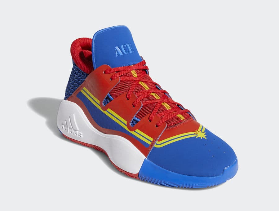 Marvel x adidas Pro Vision “Captain Marvel” release photo 3