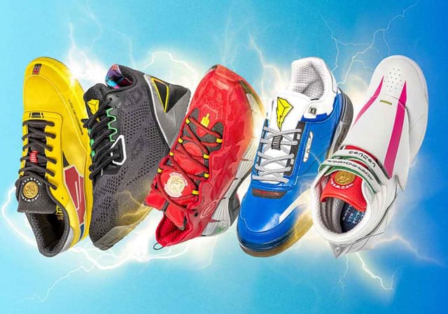Power Rangers x Reebok Zig Kinetica II “Red Ranger” release photo