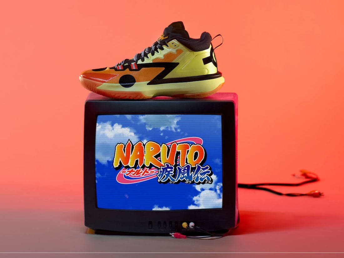 Naruto x Jordan Zion 1 “Kyuubi” release photo 2