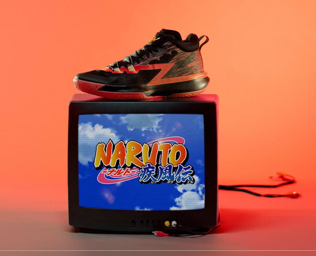 Naruto x Jordan Zion 1 “Kyuubi” release photo 4