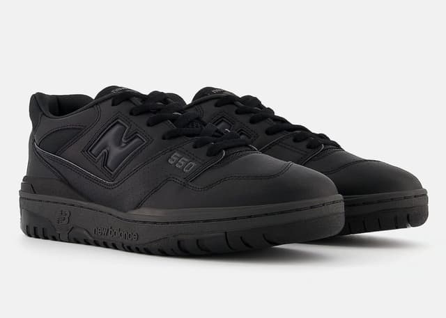 New Balance 550 “Triple Black” New Balance release photo
