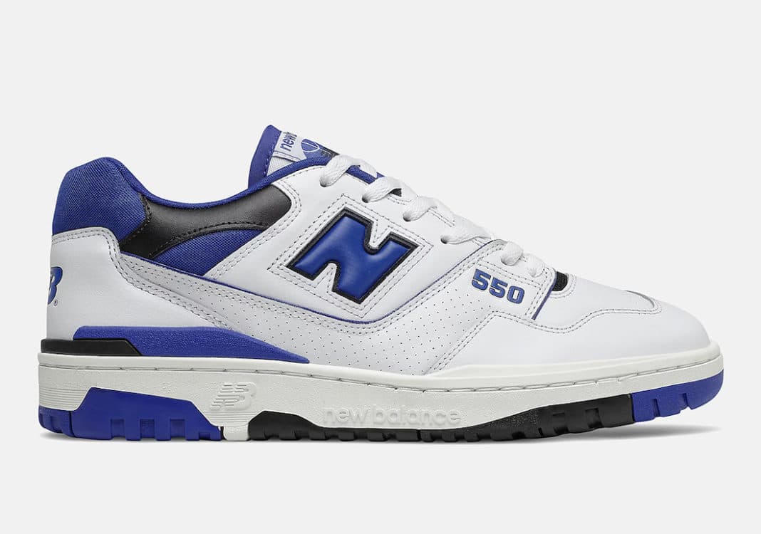 New Balance 550 “Team Royal” release photo 1