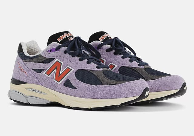 New Balance 990v3 “Raw Amethyst” New Balance release photo