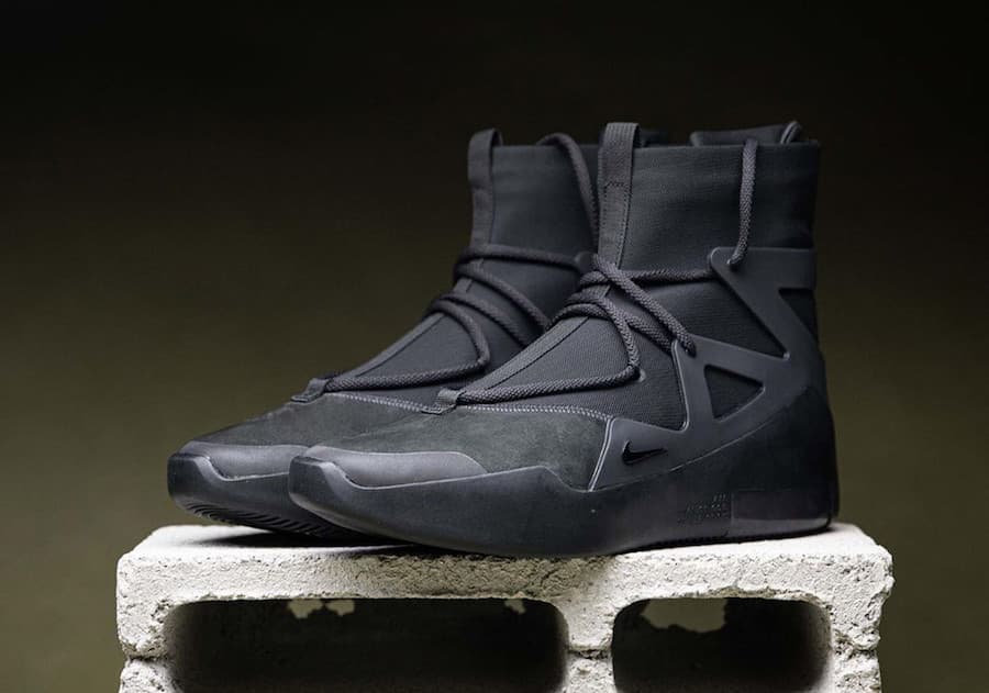 Nike Air Fear of God 1 “Triple Black” release photo 16