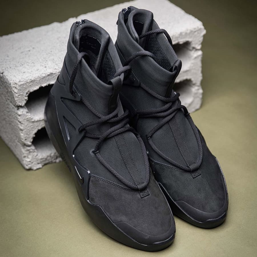Nike Air Fear of God 1 “Triple Black” release photo 20