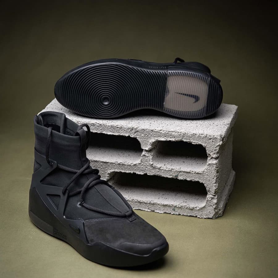 Nike Air Fear of God 1 “Triple Black” release photo 21