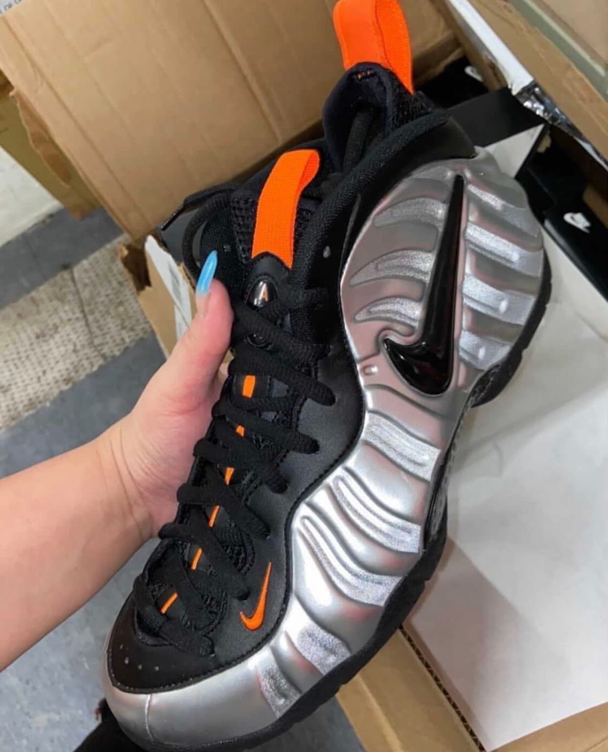 Nike Air Foamposite Pro “Halloween” release photo 10
