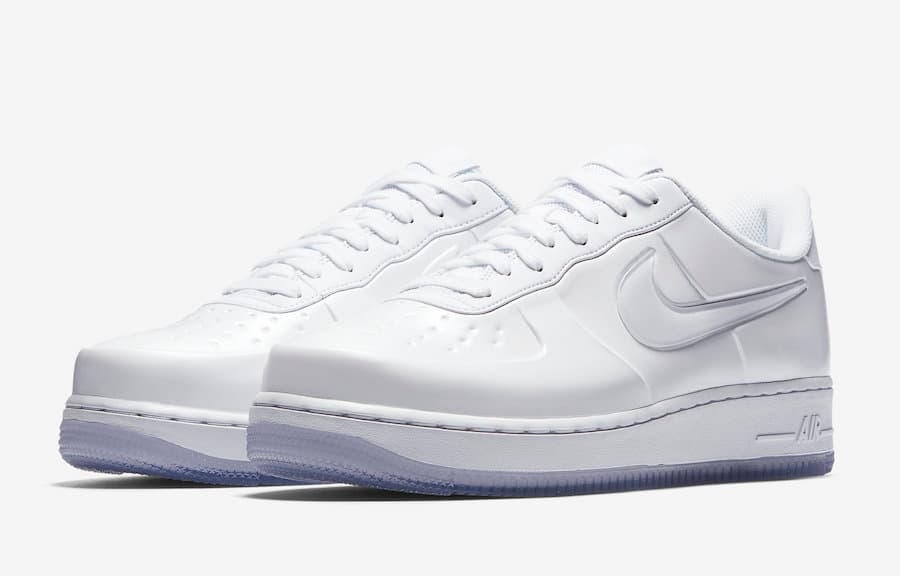 Nike Air Force 1 Foamposite Pro Cup “Triple White” Nike release photo