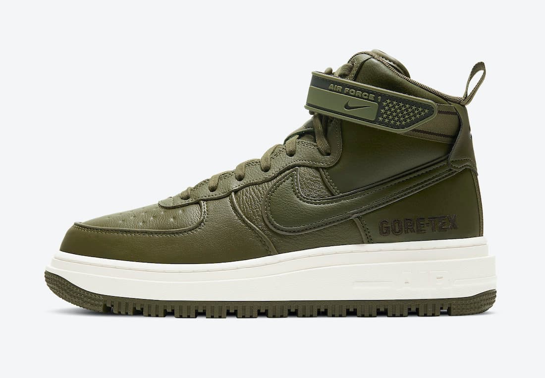 Nike Air Force 1 Gore-Tex Boot “Medium Olive” release photo 2
