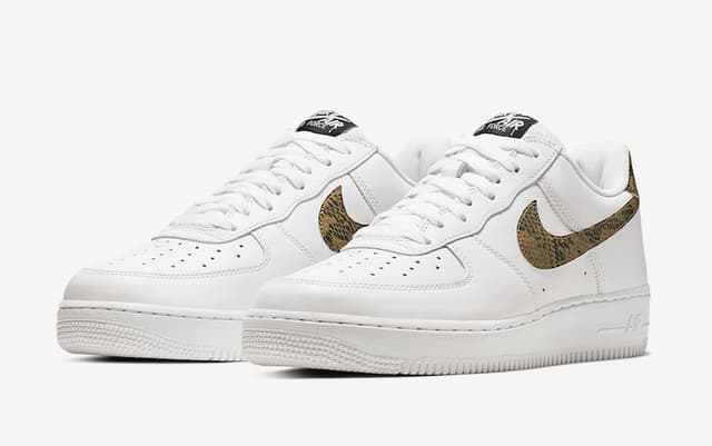 Nike Air Force 1 Low “Ivory Snake” Nike release photo