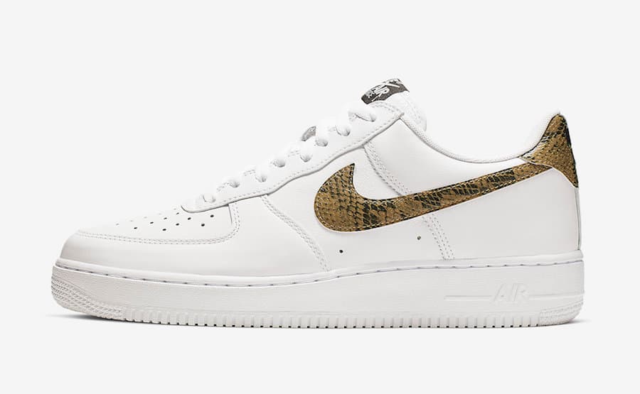 Nike Air Force 1 Low “Ivory Snake” release photo 2