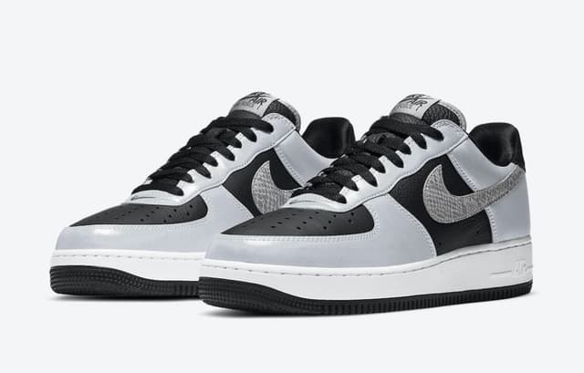 Nike Air Force 1 “Silver Snake” Nike release photo