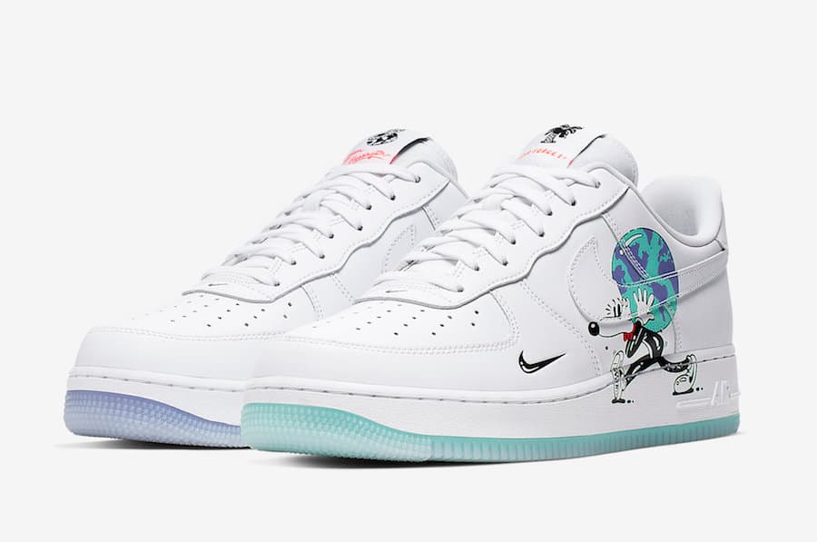 Nike Air Force 1 “Earth Day” Nike release photo