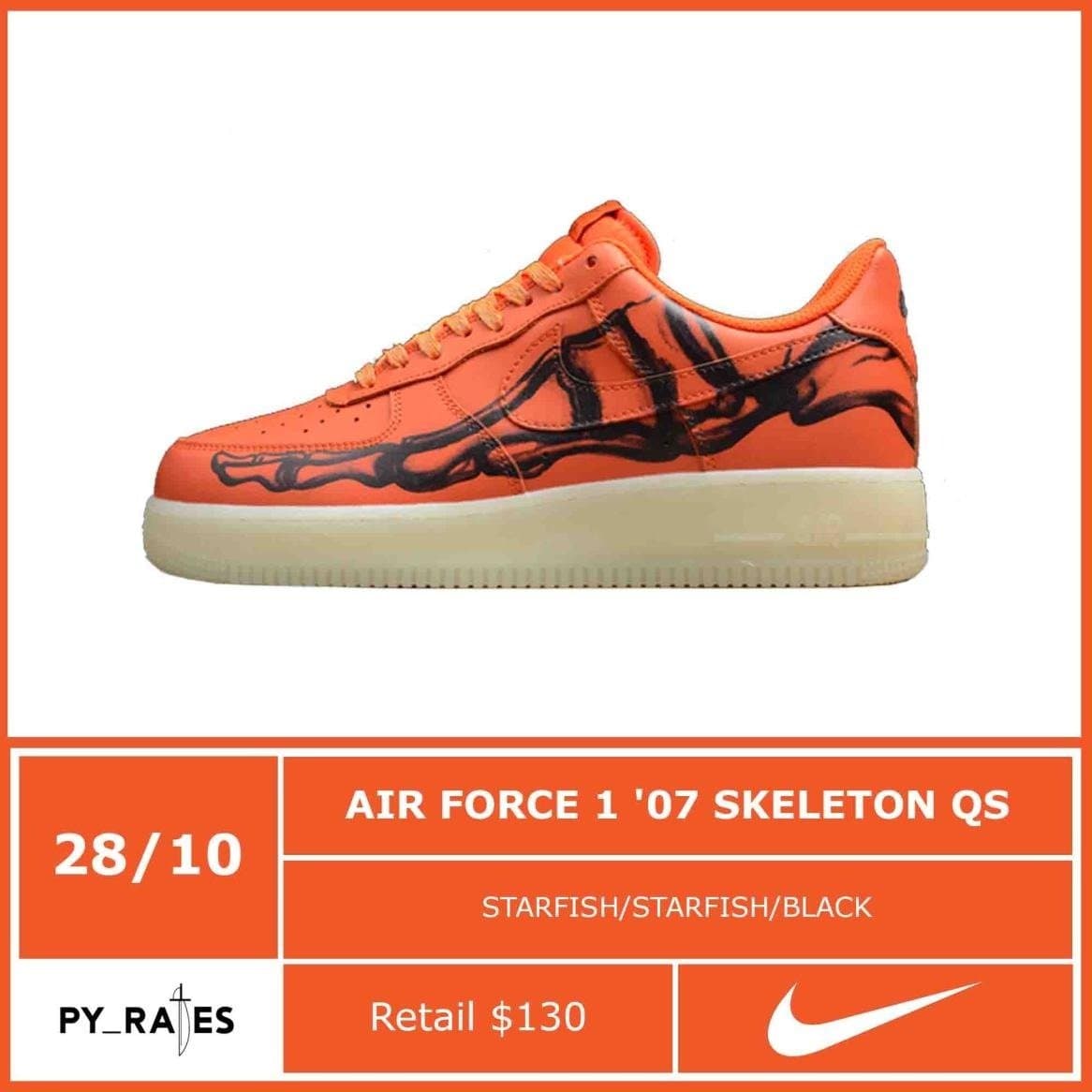 Nike Air Force 1 Skeleton release photo 2
