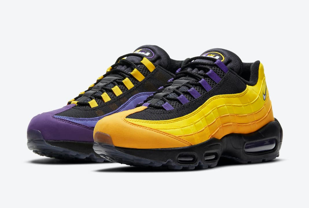 Nike LeBron Air Max 95 “Home Team” Nike release photo