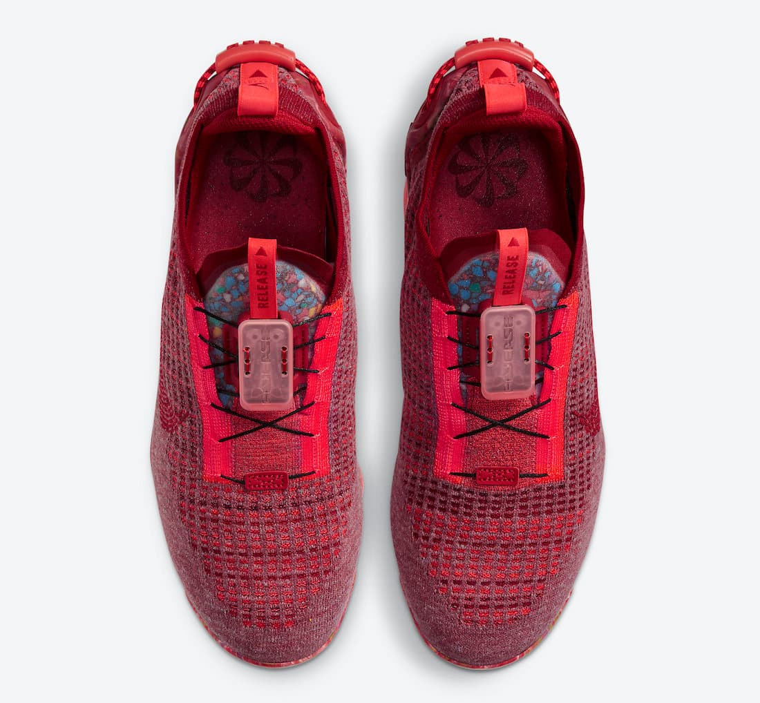 Nike Air VaporMax 2020 “Team Red” release photo 5