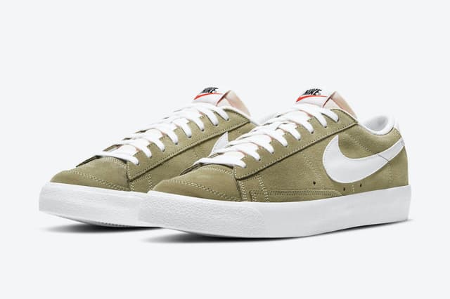 Nike Blazer Low Suede “Medium Khaki” Nike release photo