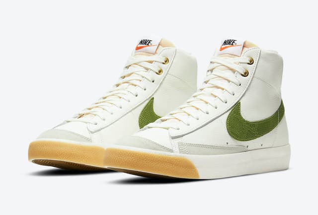 Nike Blazer Mid ’77 Vintage “Asparagus Snakeskin” Nike release photo