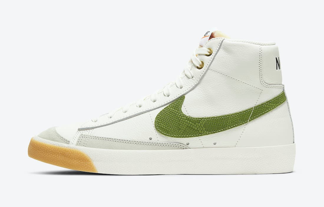 Nike Blazer Mid ’77 Vintage “Asparagus Snakeskin” release photo 2