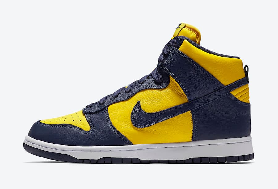 Nike Dunk High “Michigan” release photo 3