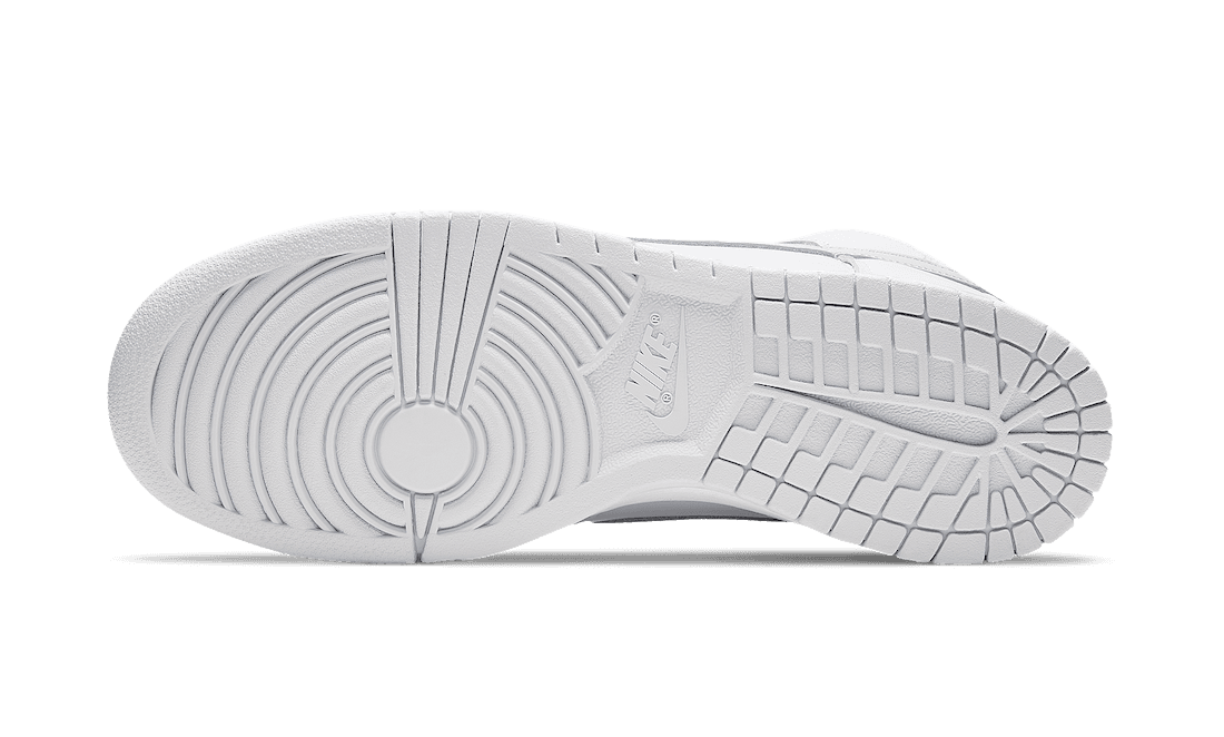 Nike Dunk High “Pure Platinum” release photo 6