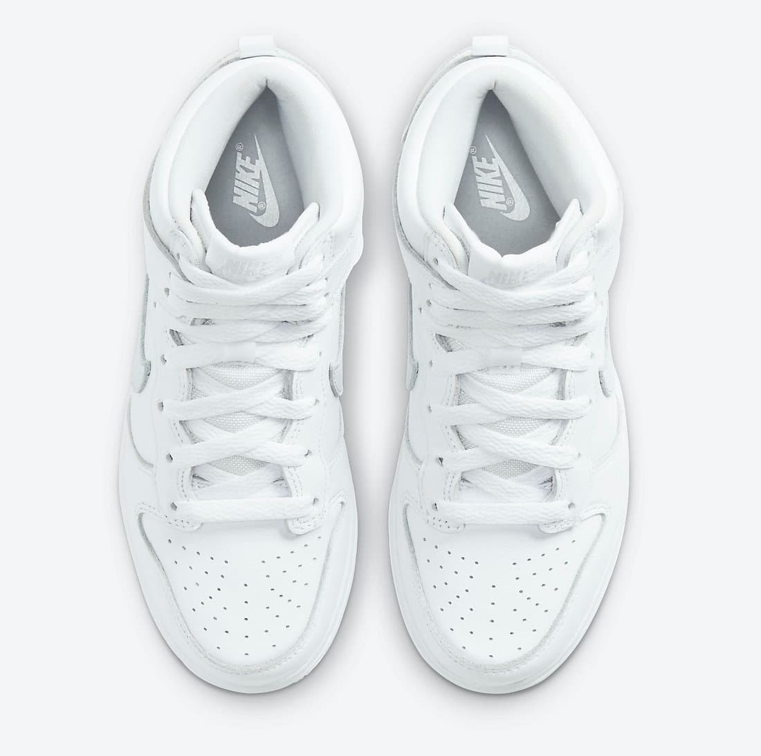 Nike Dunk High “Pure Platinum” release photo 10