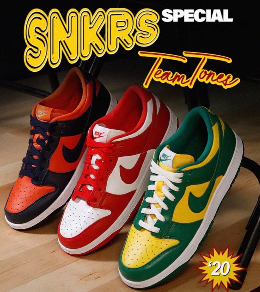 Nike Dunk Low SP “University Red” release photo 17