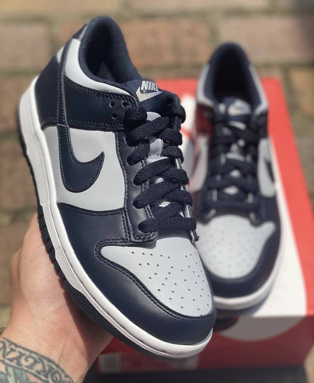 Nike Dunk Low “Georgetown” release photo 10